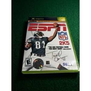 ESPN NFL 2K5 XBOX ORIGINAL COMPLETE CIB CLASSIC FOOTBALL GAME